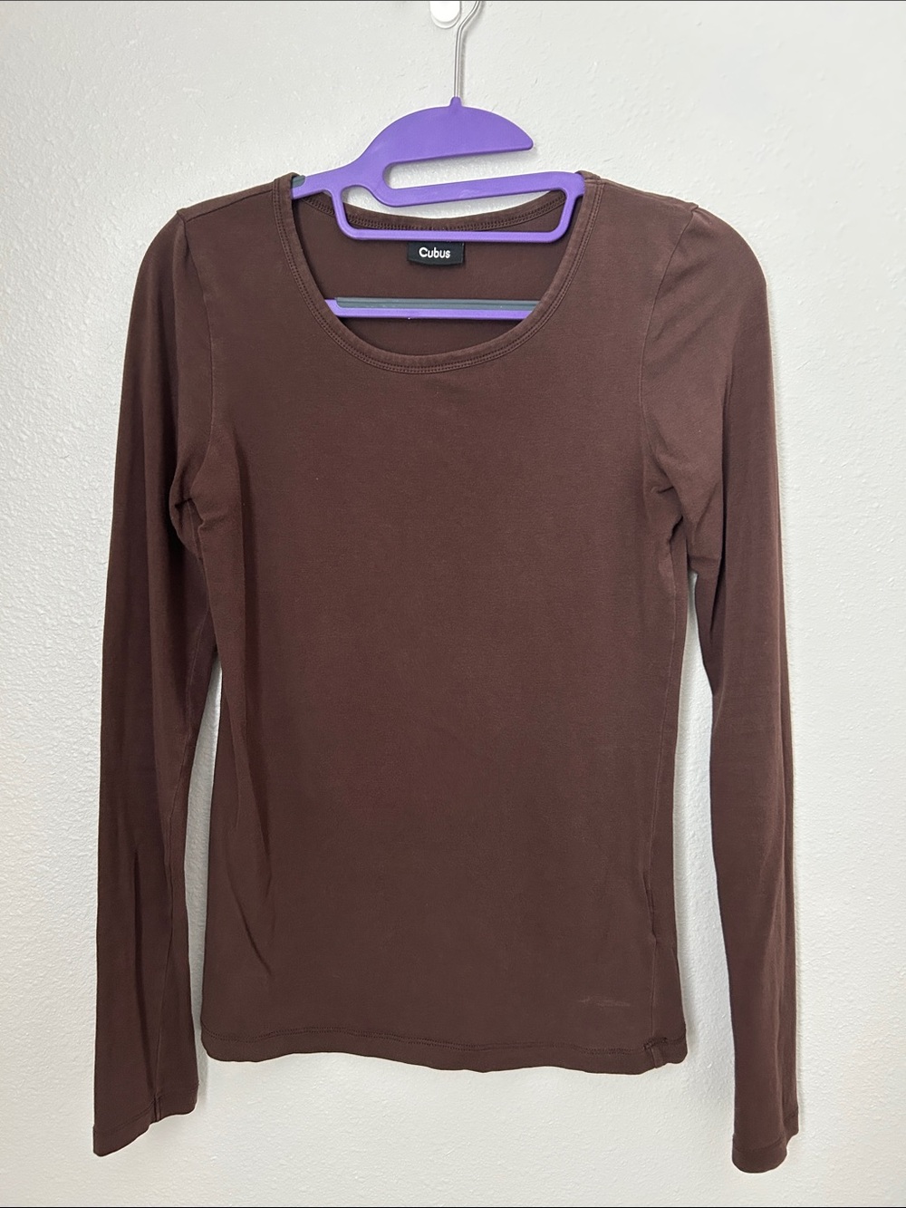 Brown Long Sleeve Shirt
